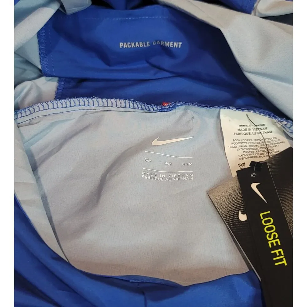 Nike Team USA Pullover Mens‎ S/M. Marathon Repel Poncho Jacket. CV0431-657 NWT